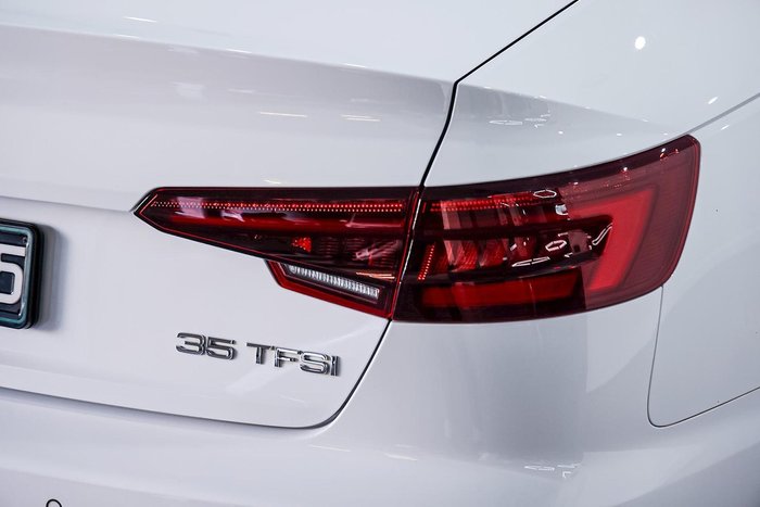 2019 Audi A4 35 TFSI S line B9 MY19 WHITE