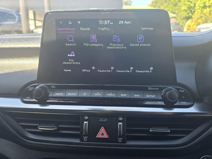 2020 Kia Cerato GT BD MY21 Snow White Pearl