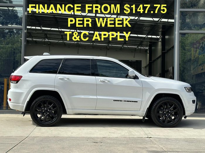 2021 Jeep Grand Cherokee Night Eagle WK MY21 4X4 Dual Range Bright White