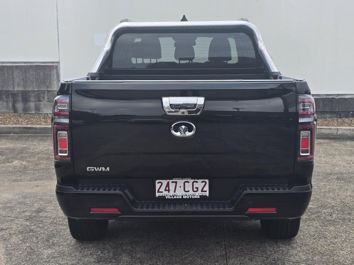 2020 GWM Ute Cannon-X NPW 4X4 Crystal Black