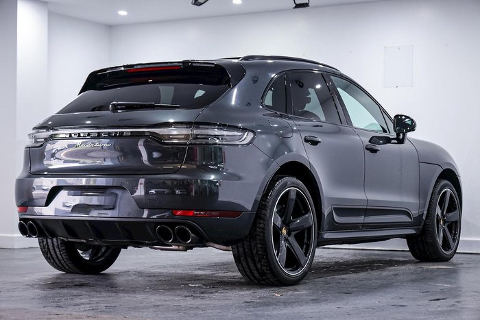 2019 Porsche Macan Turbo 95B MY20 AWD Volcano Grey