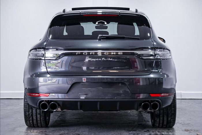 2019 Porsche Macan Turbo 95B MY20 AWD Volcano Grey