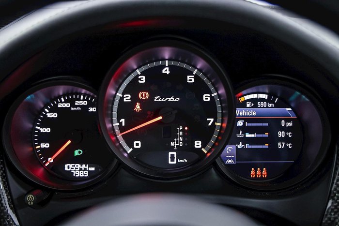 2019 Porsche Macan Turbo 95B MY20 AWD Volcano Grey