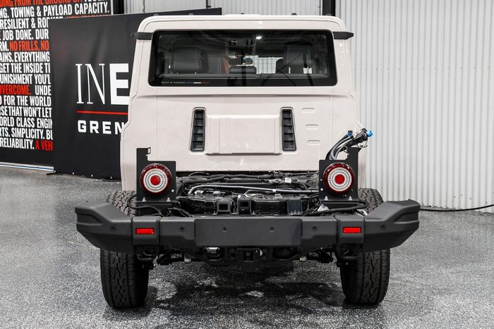 2024 INEOS Grenadier Quartermaster MY24 4X4 Dual Range Scottish White