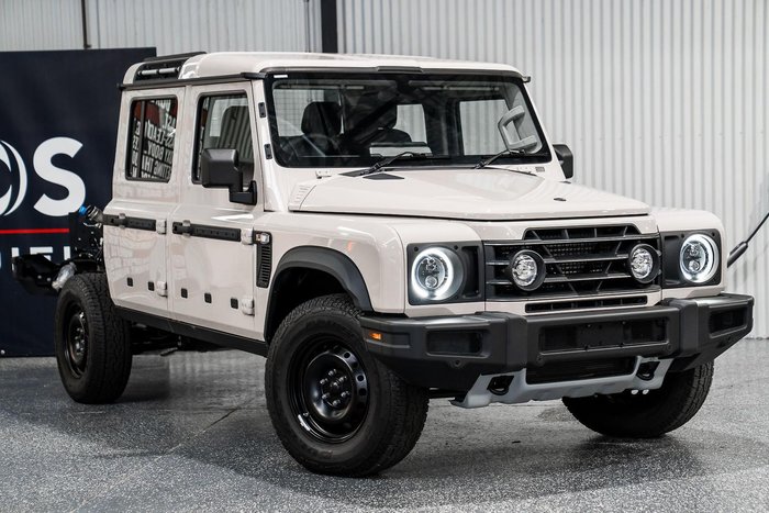 2024 INEOS Grenadier Quartermaster MY24 4X4 Dual Range Scottish White