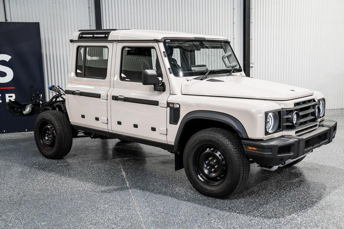 2024 INEOS Grenadier Quartermaster MY24 4X4 Dual Range Scottish White