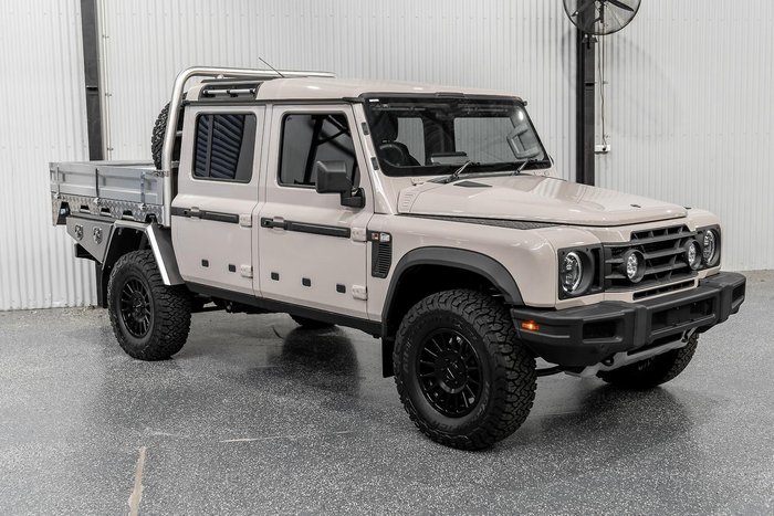 2024 INEOS Grenadier Quartermaster MY24 4X4 Dual Range Scottish White