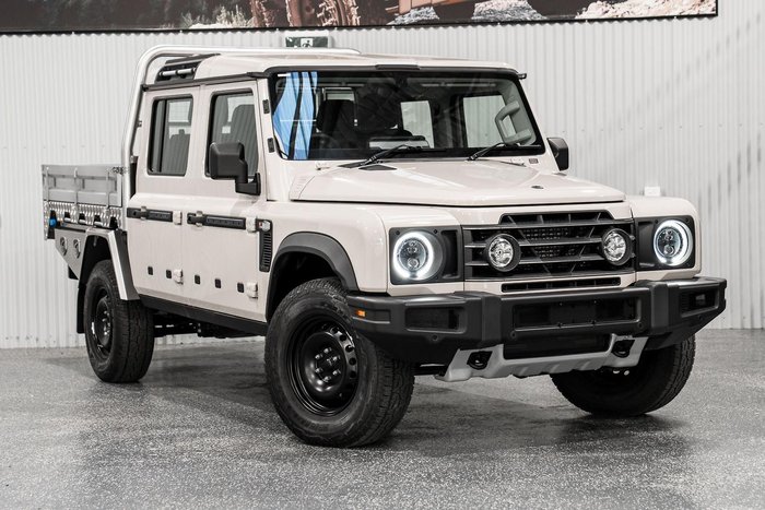 2024 INEOS Grenadier Quartermaster MY24 4X4 Dual Range Scottish White