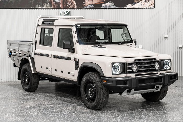 2024 INEOS Grenadier Quartermaster MY24 4X4 Dual Range Scottish White