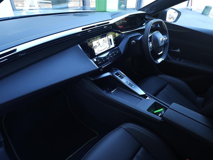 2025 Peugeot 408 GT Premium Hybrid P54 MY25 Okenite White