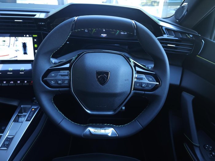 2025 Peugeot 408 GT Premium Hybrid P54 MY25 Okenite White