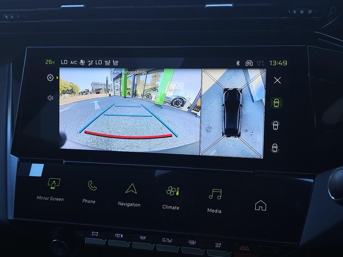 2025 Peugeot 408 GT Premium Hybrid P54 MY25 Okenite White