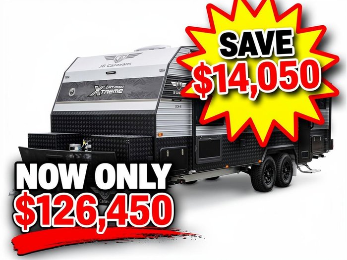2025 JB Caravans 19.6 Scorpion Sting Off Road Van Save $14,050 Was $145,000