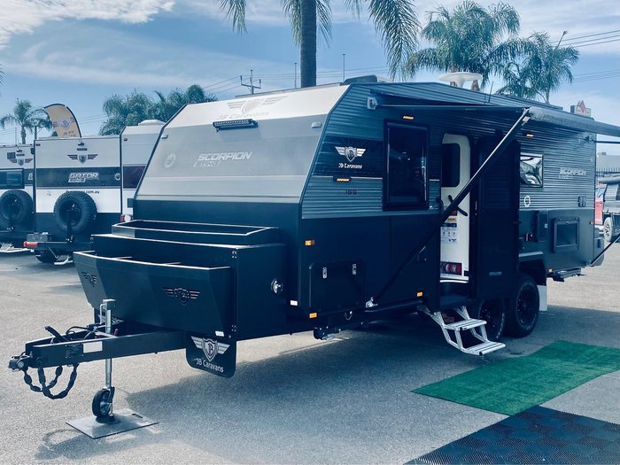 2025 JB Caravans 19.6 Scorpion Sting Off Road Van Save $14,050 Was $145,000