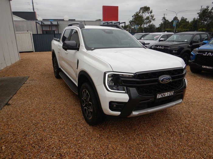 2024 Ford Ranger Wildtrak MY24.50 4X4 Dual Range Arctic White