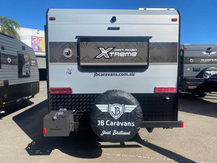 2025 JB Caravans 23'6 Dirt Road Xtreme Rear Club Save $12,365 Was $123,650
