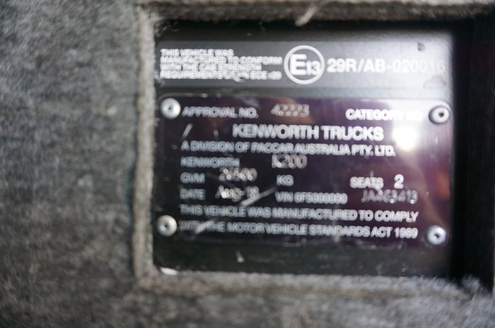 2018 Kenworth K200 K200 RED