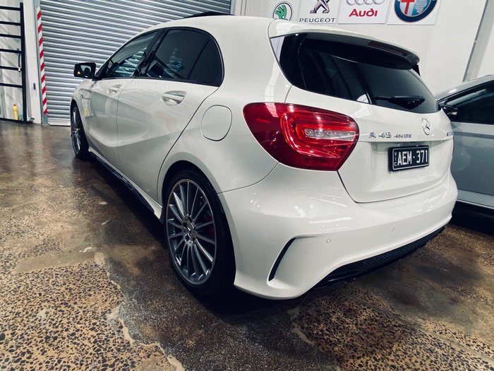 2015 Mercedes-Benz A-Class A45 AMG W176 Four Wheel Drive Cirrus White