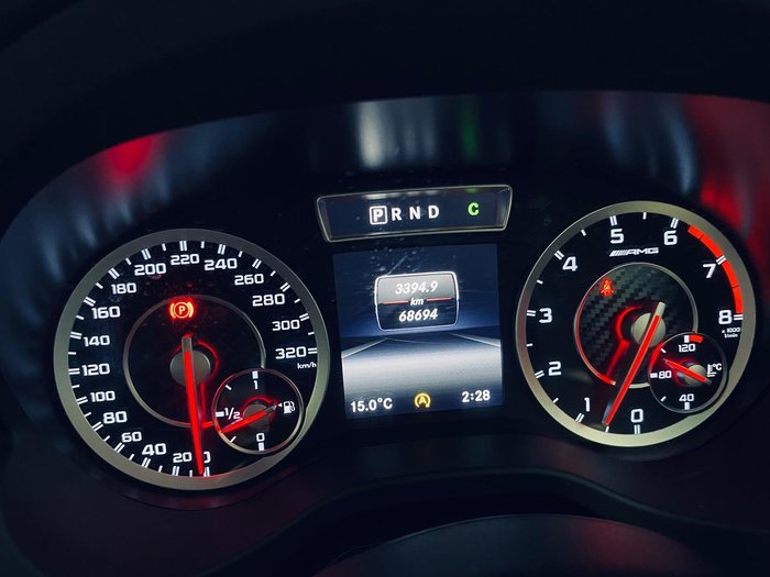 2015 Mercedes-Benz A-Class A45 AMG W176 Four Wheel Drive Cirrus White