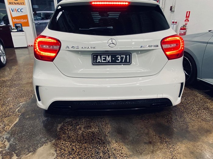 2015 Mercedes-Benz A-Class A45 AMG W176 Four Wheel Drive Cirrus White