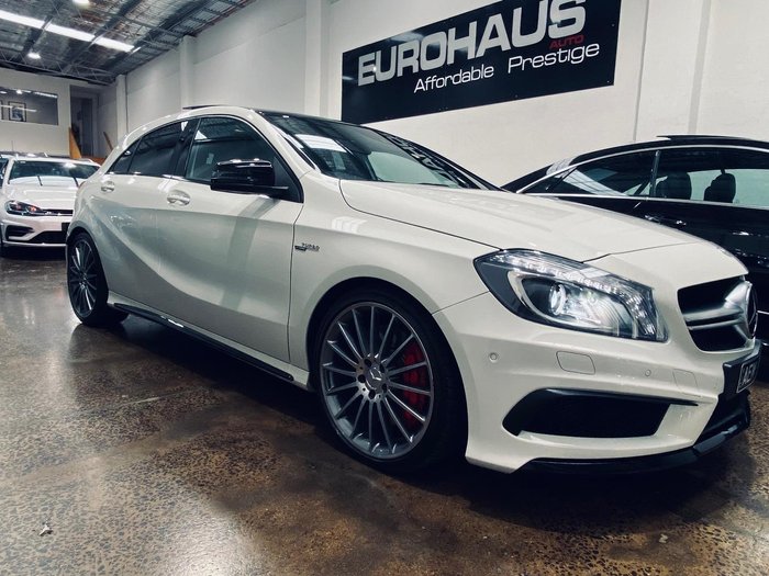 2015 Mercedes-Benz A-Class A45 AMG W176 Four Wheel Drive Cirrus White