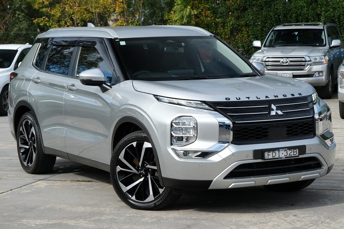 2021 Mitsubishi Outlander Aspire ZM MY22 Sterling Silver