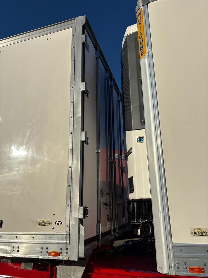 2016 Maxitrans St3 34 Pallet -18 Refrigerated B Double Double Stacker
