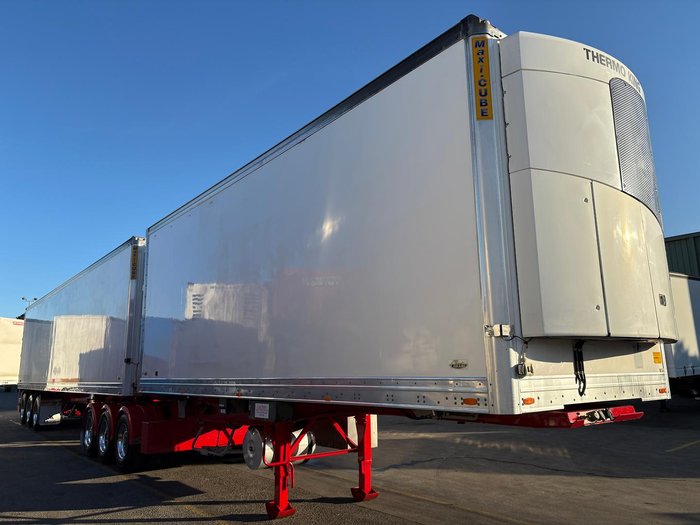 2016 Maxitrans St3 34 Pallet -18 Refrigerated B Double Double Stacker