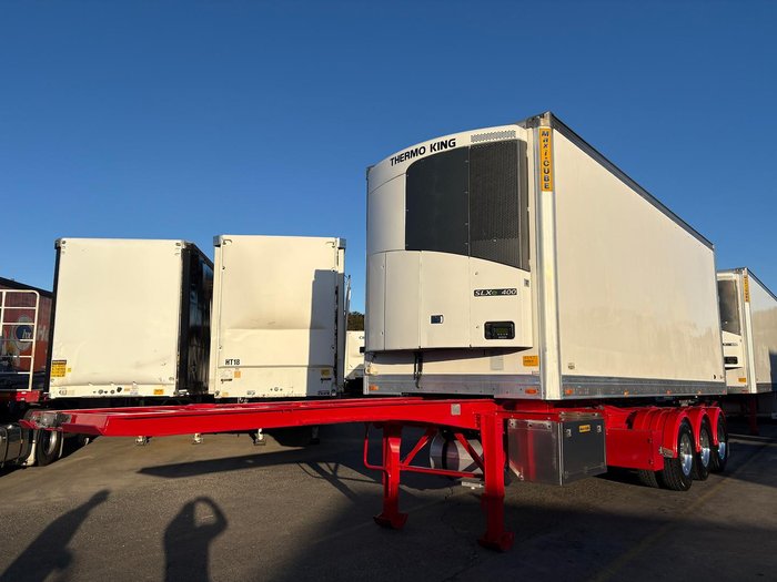 2016 Maxitrans St3 34 Pallet -18 Refrigerated B Double Double Stacker