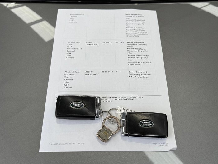 2020 Land Rover Discovery Sport D180 R-Dynamic SE L550 MY20.5 4X4 Constant Eiger Grey