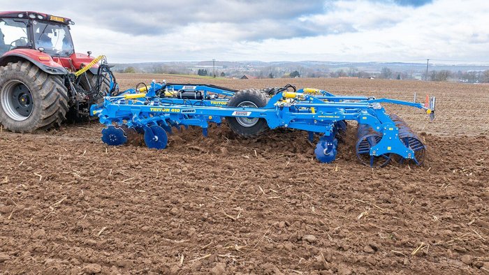 0 Farmet Triton Heavy 410Ps Combination Disc & Tyne Cultivator BLUE