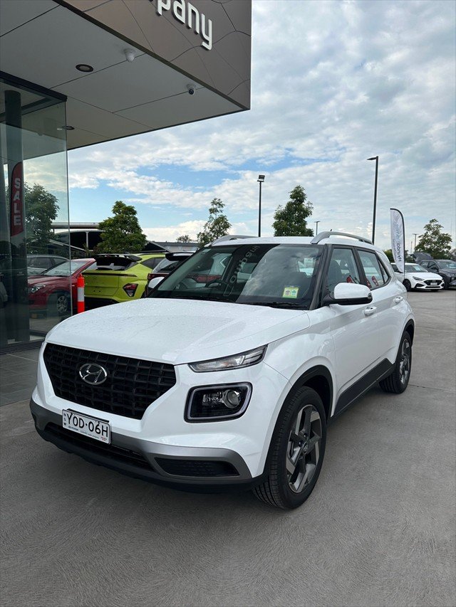 2024 Hyundai Venue Active QX.V5 MY25 ATLAS WHITE