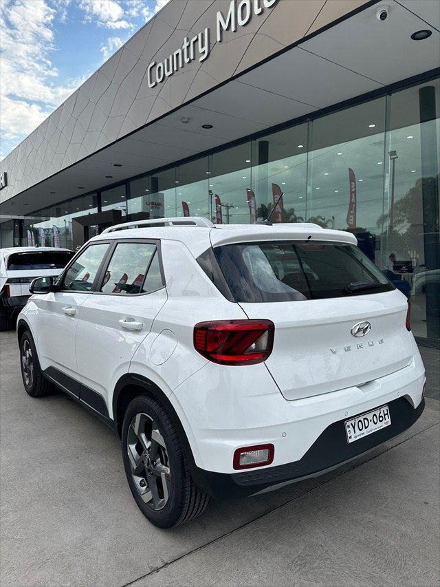 2024 Hyundai Venue Active QX.V5 MY25 ATLAS WHITE