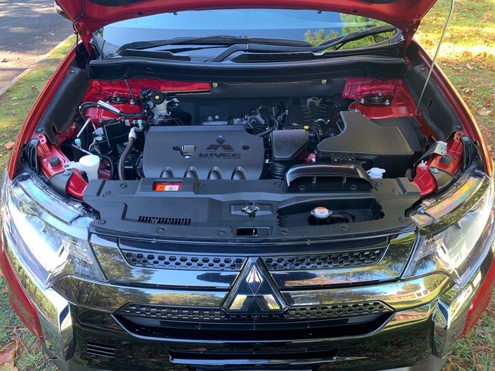 2021 Mitsubishi Outlander Black Edition ZL MY21 Red Diamond