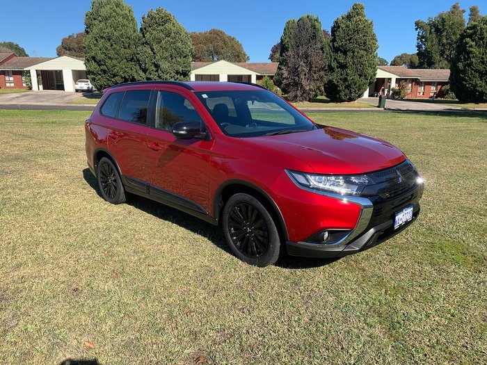 2021 Mitsubishi Outlander Black Edition ZL MY21 Red Diamond