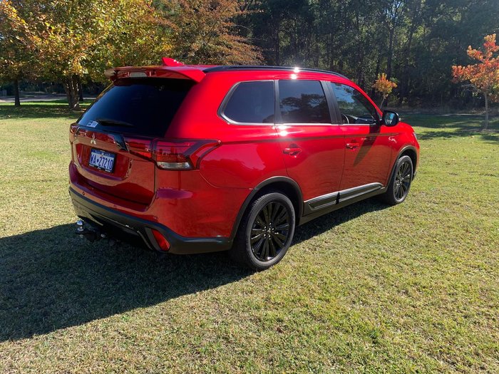 2021 Mitsubishi Outlander Black Edition ZL MY21 Red Diamond