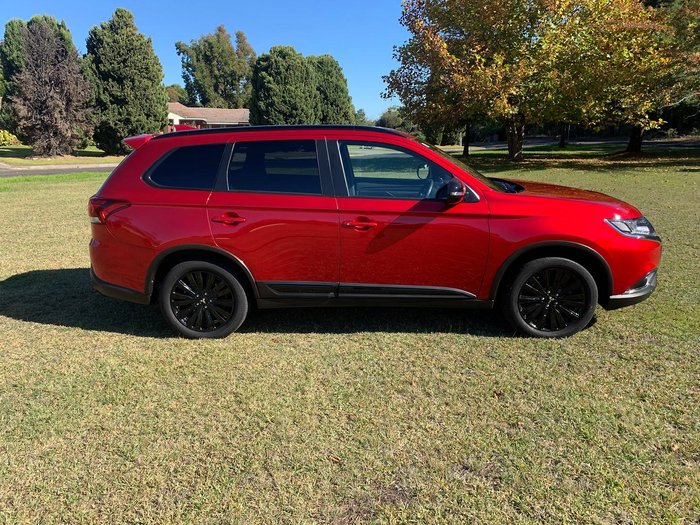 2021 Mitsubishi Outlander Black Edition ZL MY21 Red Diamond