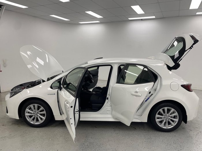 2023 Toyota Corolla Ascent Sport Hybrid ZWE219R Glacier White