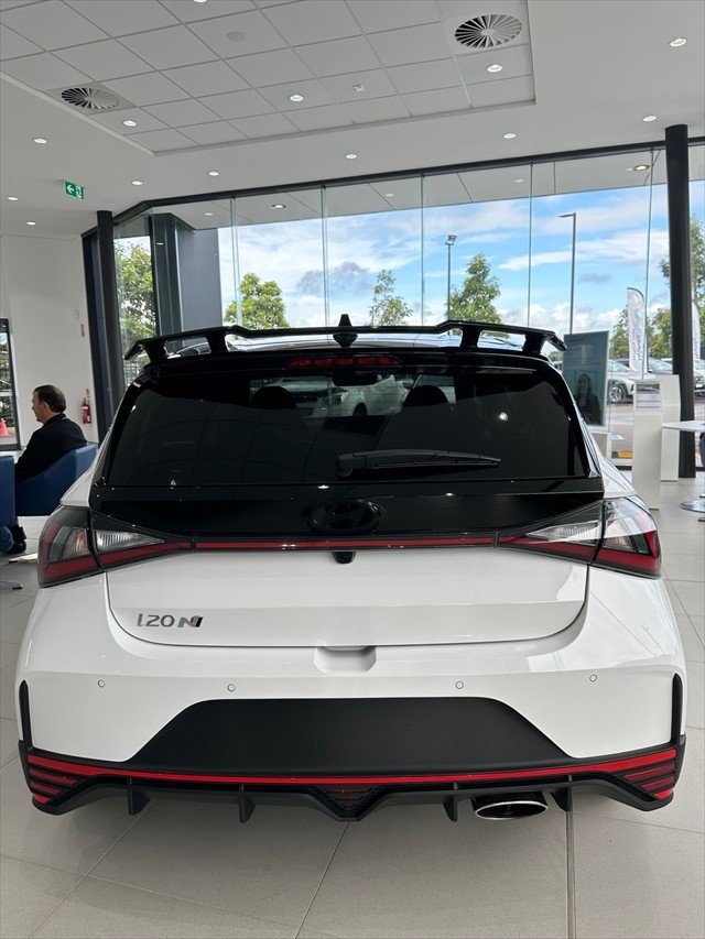 2024 Hyundai i20 N BC3.V2 MY25 Atlas White + Black Roof