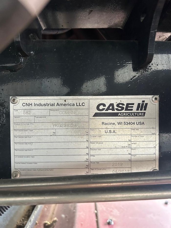 2019 CASE IH 8250
