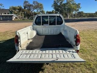 2014 Mitsubishi Triton GLX MN MY15 4X4 Dual Range White