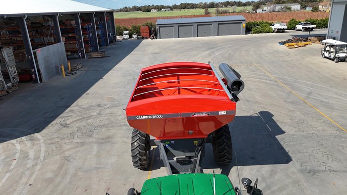 0 AGRIMEC Granbox Standard 16000 Chaser Bin New RED