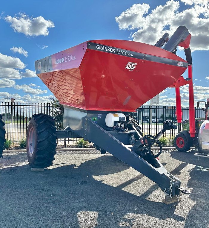 0 AGRIMEC Granbox Triflex Chaser Bin + Commodity Car 13,500 New ORANGE