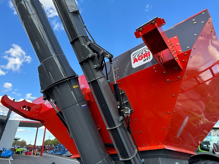 0 AGRIMEC Granbox Triflex Chaser Bin + Commodity Car 13,500 New Orange