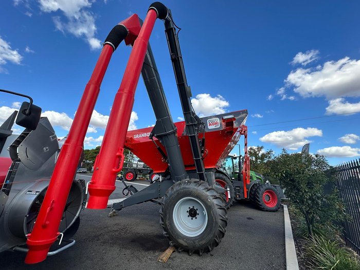 0 AGRIMEC Granbox Triflex Chaser Bin + Commodity Car 13,500 New ORANGE