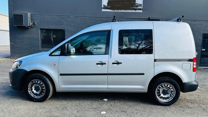 2011 Volkswagen Caddy TDI250 2KN MY11 Reflex Silver