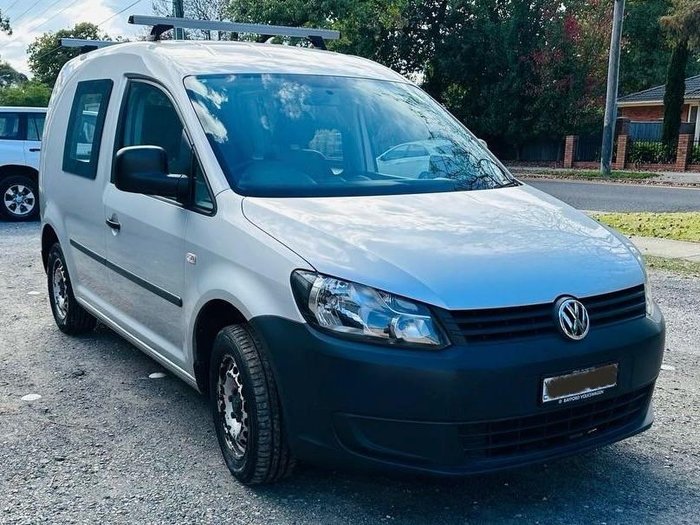2011 Volkswagen Caddy TDI250 2KN MY11 Reflex Silver