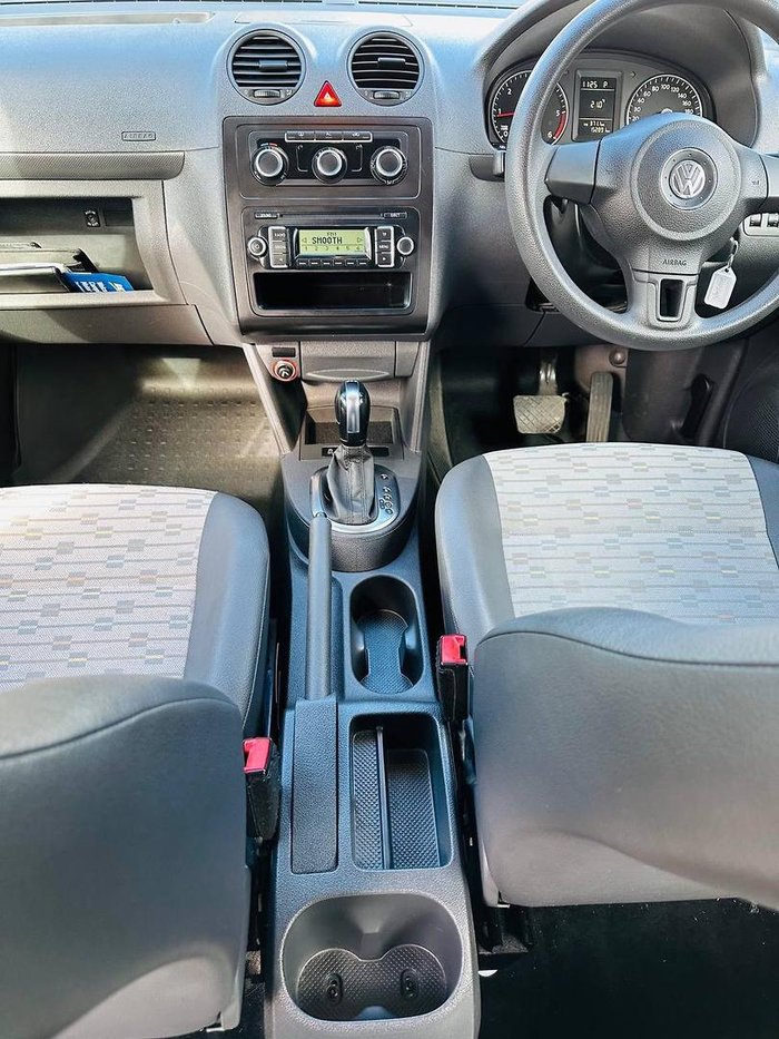 2011 Volkswagen Caddy TDI250 2KN MY11 Reflex Silver
