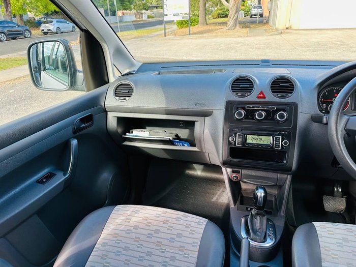 2011 Volkswagen Caddy TDI250 2KN MY11 Reflex Silver