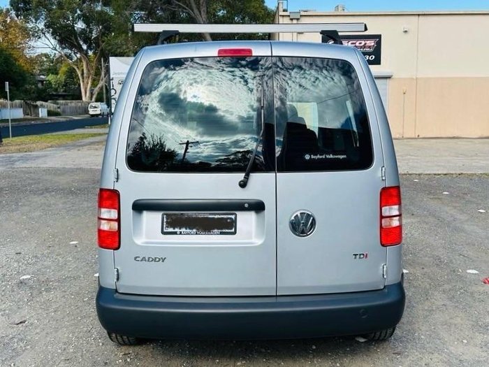 2011 Volkswagen Caddy TDI250 2KN MY11 Reflex Silver